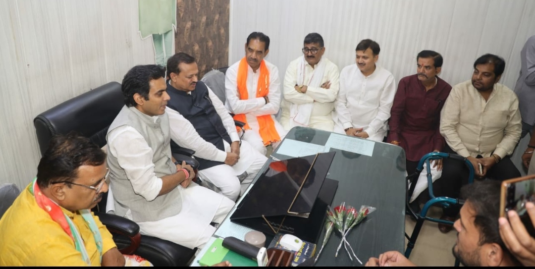 भाजपा प्रदेश उपाध्यक्ष का शहर में भव्य स्वागत