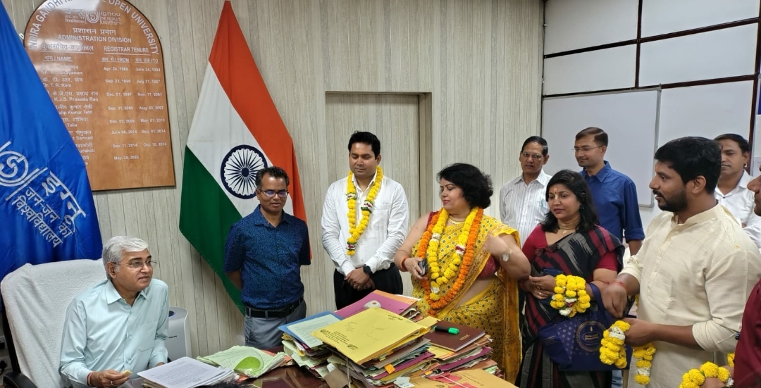 इग्नूसीटीएसए की अध्यक्ष बनकर दिल्ली की योगीता कादियान ने रचा इतिहास