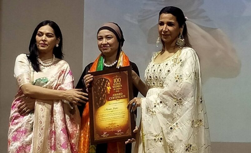 “100 Iconic Women of India 2026” में सम्मानित हुईं पत्रकार मरज़िया जाफर